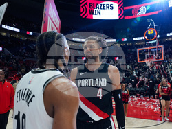Nets Trail Blazers Basketball