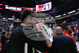 Nets Trail Blazers Basketball