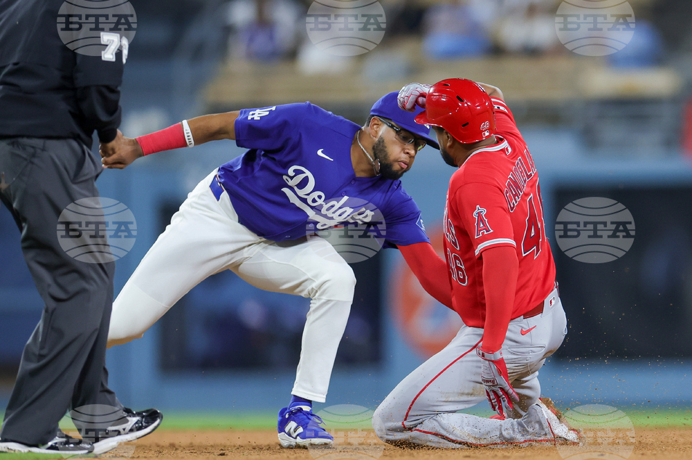 Angels Dodgers Baseball