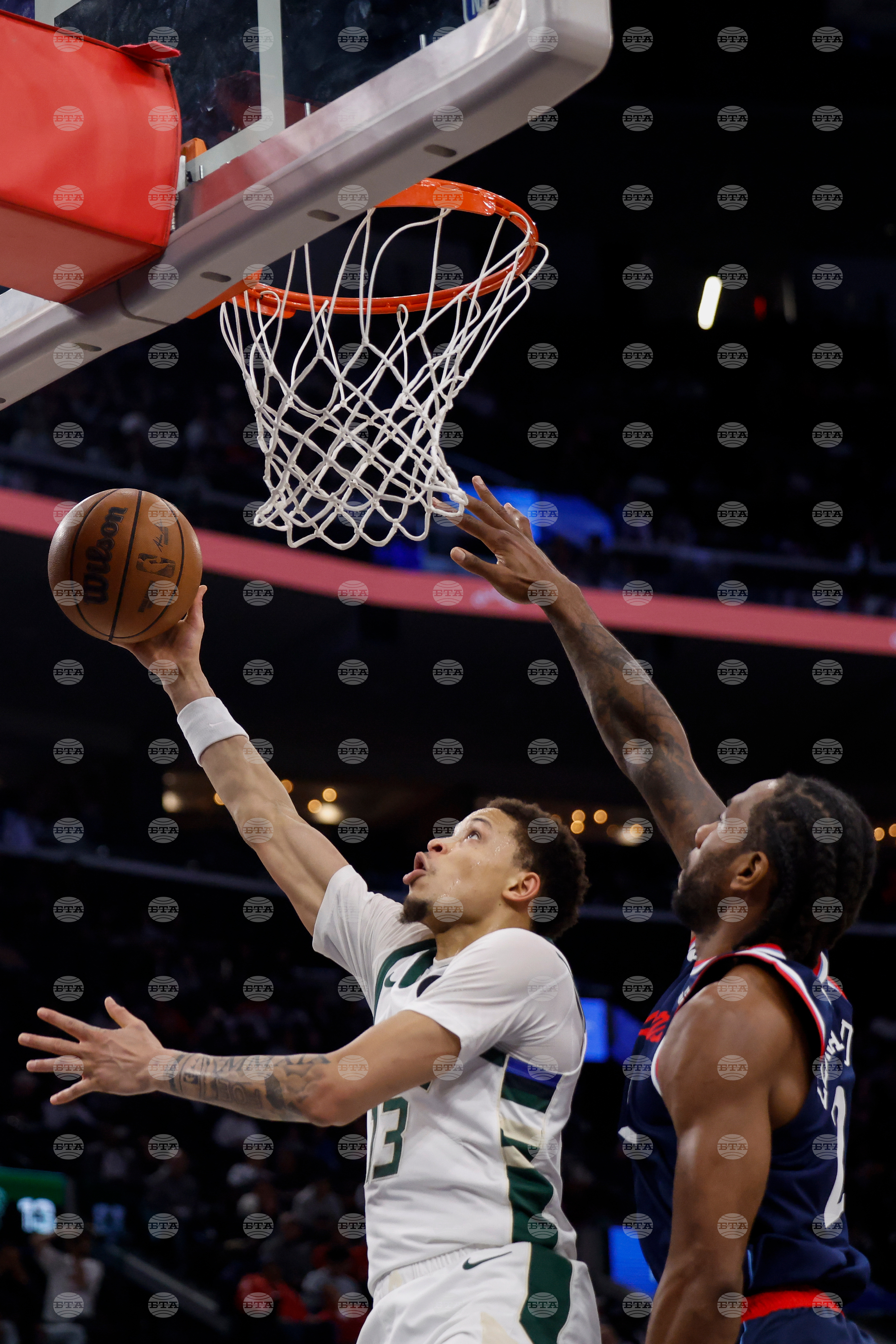 Bucks Clippers Basketball