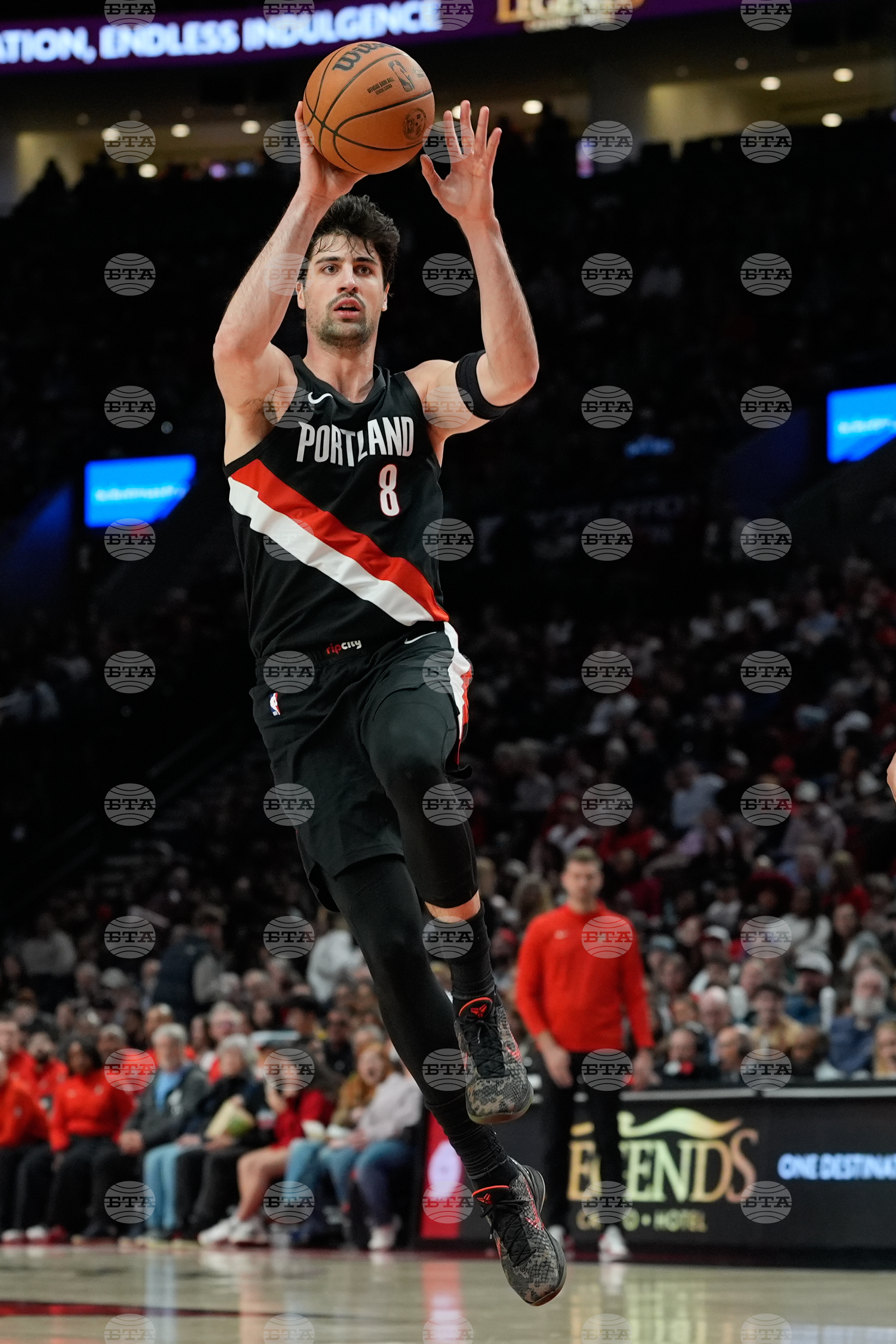 Nets Trail Blazers Basketball