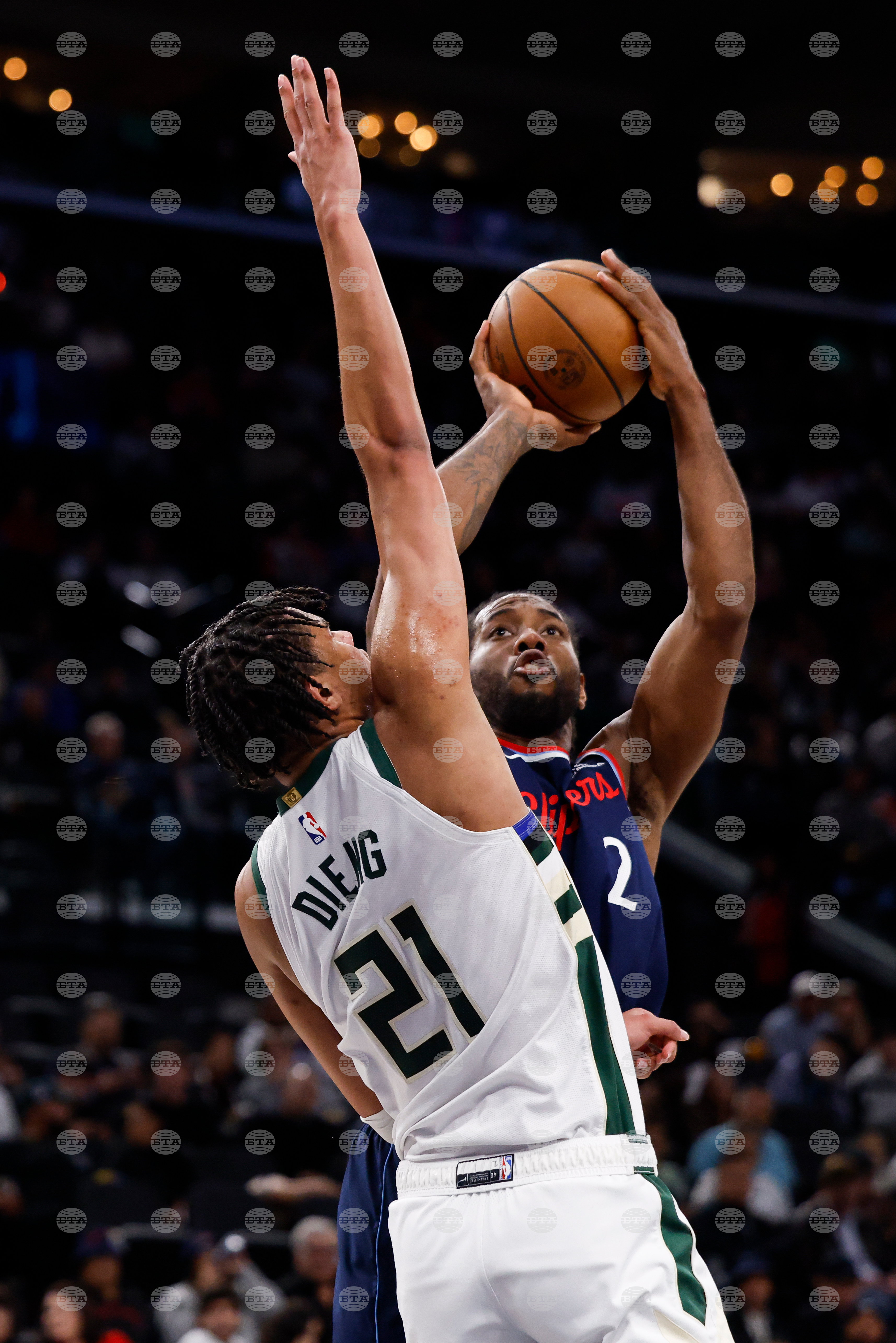 Bucks Clippers Basketball