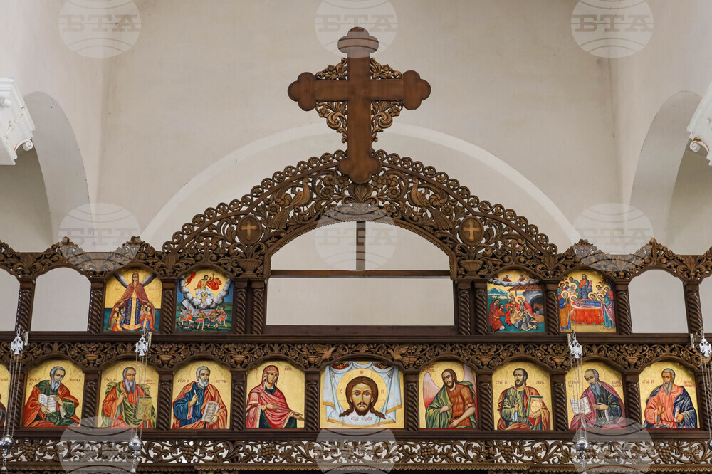 Бургас - Велики четвъртък - храм "Св. Николай Чудотворец" - нова икона