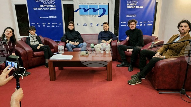Благодарим за доверието и честта отново да сме част от „Мартенските музикални дни“ в Русе, казаха музикантите от квартет Signum