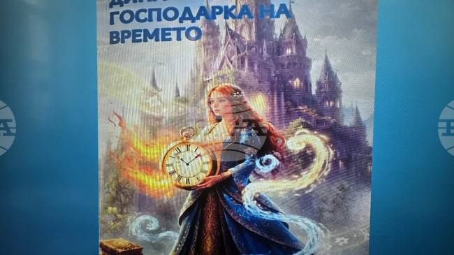Слави Митов представи книгата си „Дина – тайната господарка на времето“ на ученици в Петрич