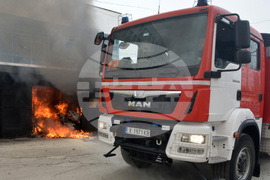 Хасково - пожар