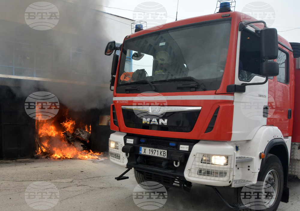 Хасково - пожар