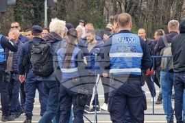 Румъния - Букурещ - миньори - протест