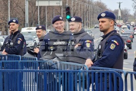 Румъния - Букурещ - миньори - протест