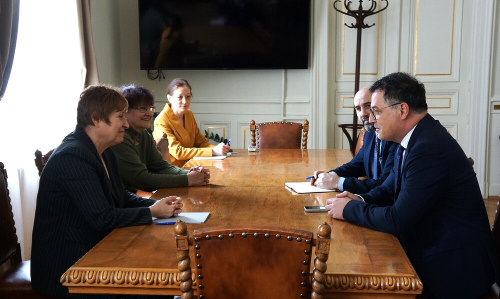 BAS President Holds Talks with Kosovo Ambassador on Science Cooperation