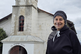 Село Опълченско - църква „Св. Пророк Илия“ - почистване