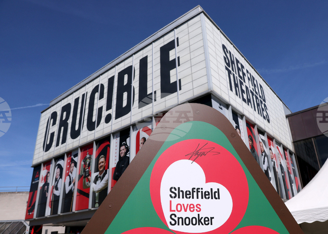 Britain Snooker Worlds Crucible