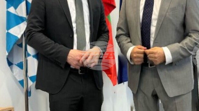 Bulgaria's Consul General in Munich Meets with Familiarizes Dr. Florian Behr of Bavaria's Ministry of Education