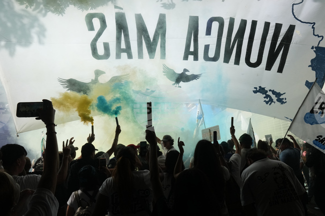 APTOPIX Argentina Coup Anniversary