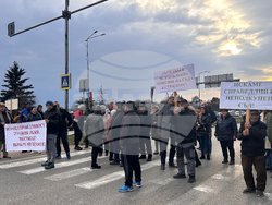 Булевард „Ботевградско шосе“ - протест - спряно движение