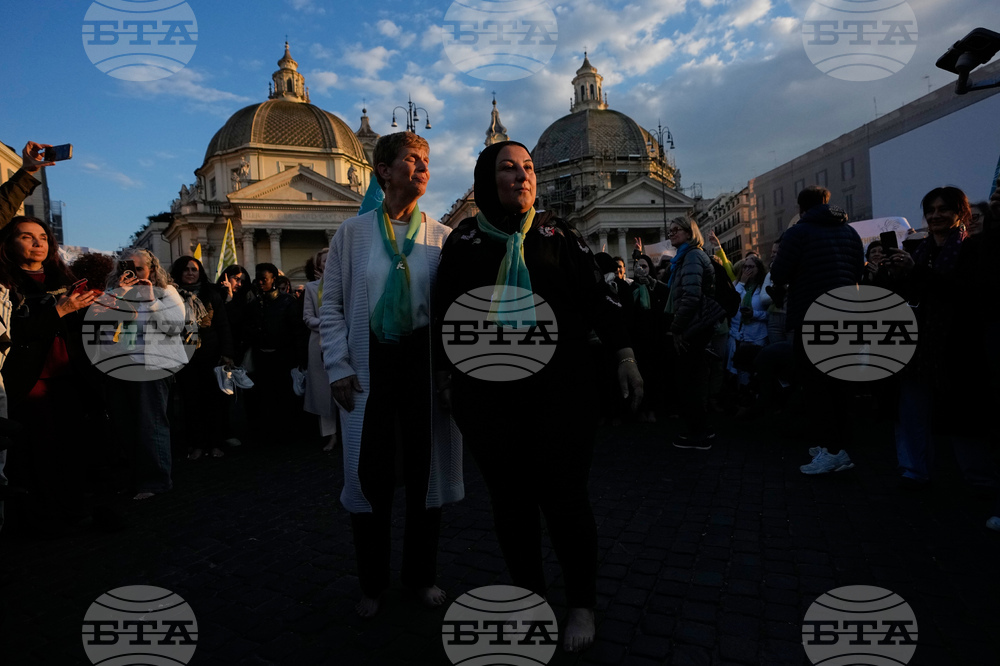Italy Palestinian Israeli Mothers March