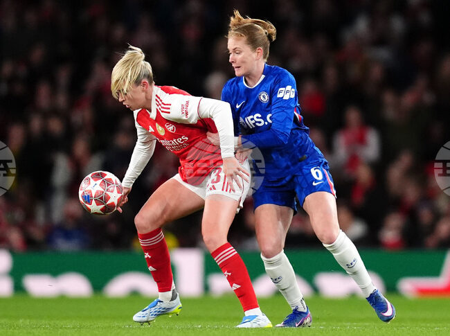 Britain Women's Champions League Soccer