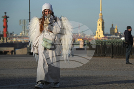 APTOPIX Russia Daily Life