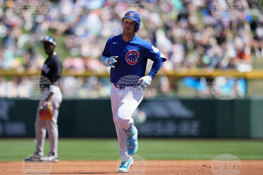 Yankees Cubs Spring Baseball