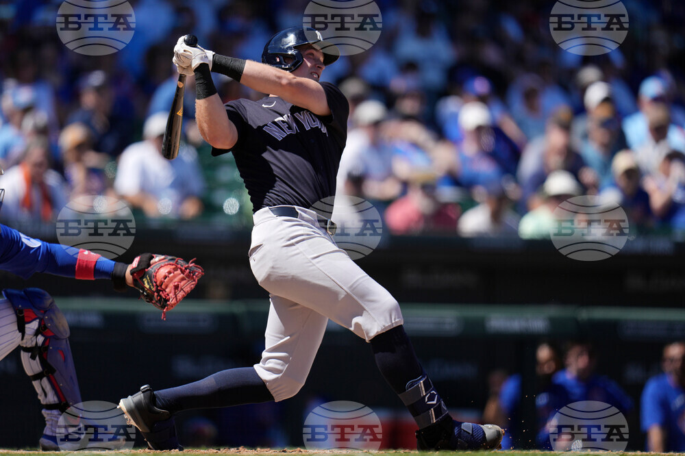 Yankees Cubs Spring Baseball