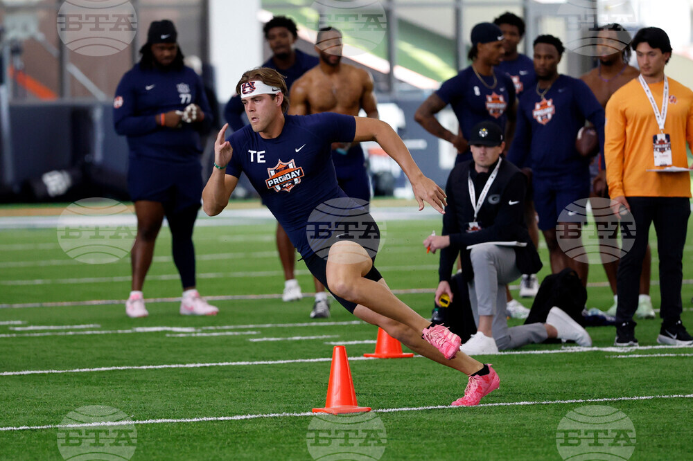 Auburn Pro Day Football