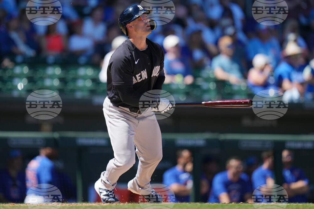 Yankees Cubs Spring Baseball