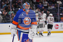 Blackhawks Islanders Hockey