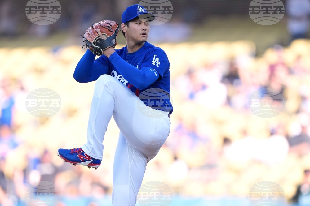 Angels Dodgers Baseball