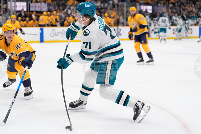 Sharks Predators Hockey