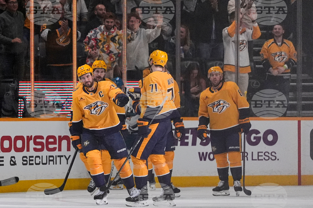 Sharks Predators Hockey