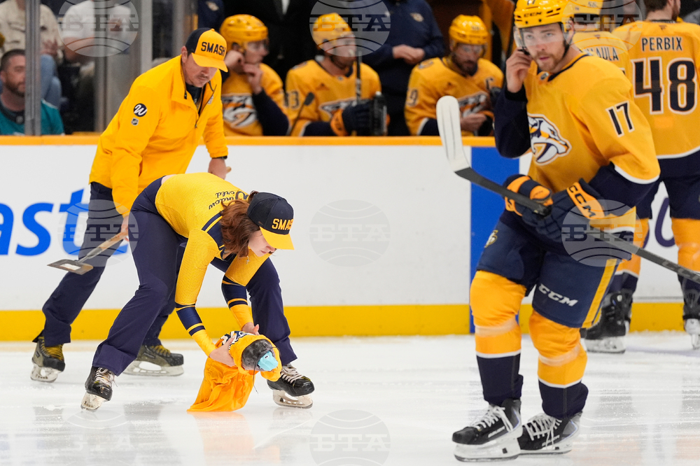 Sharks Predators Hockey