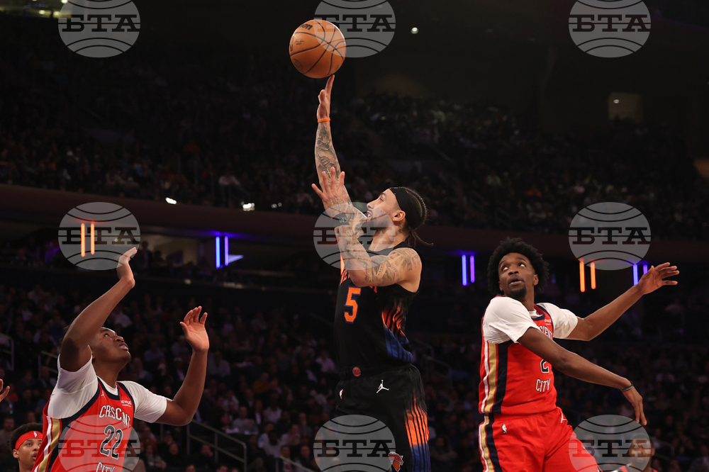 Pelicans Knicks Basketball