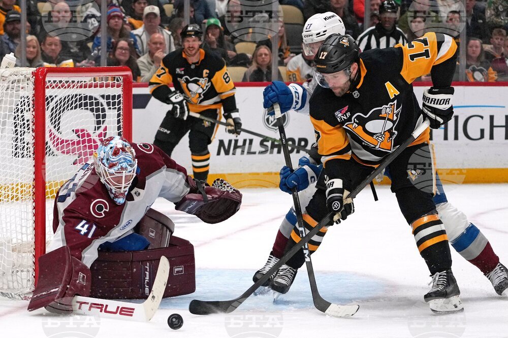 Avalanche Penguins Hockey