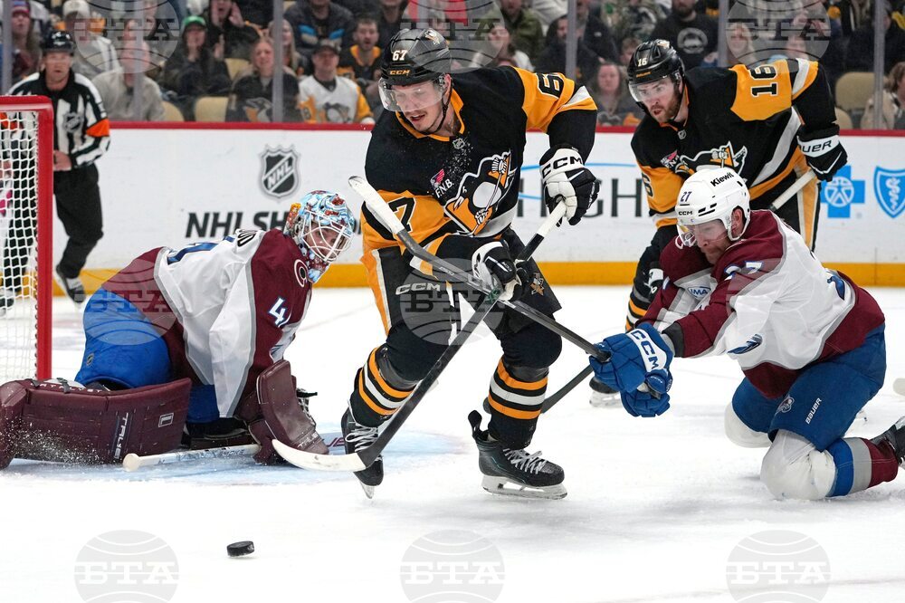 Avalanche Penguins Hockey