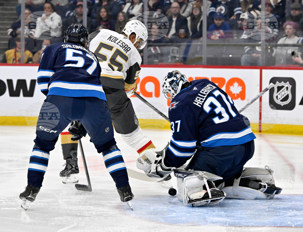 Golden Knights Jets Hockey