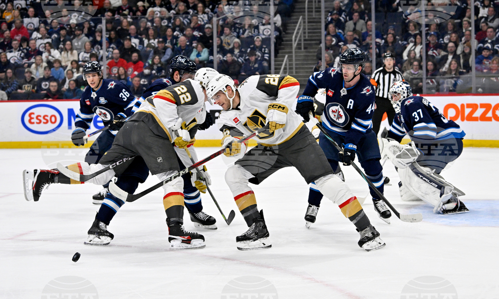 Golden Knights Jets Hockey