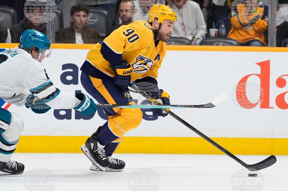 Sharks Predators Hockey