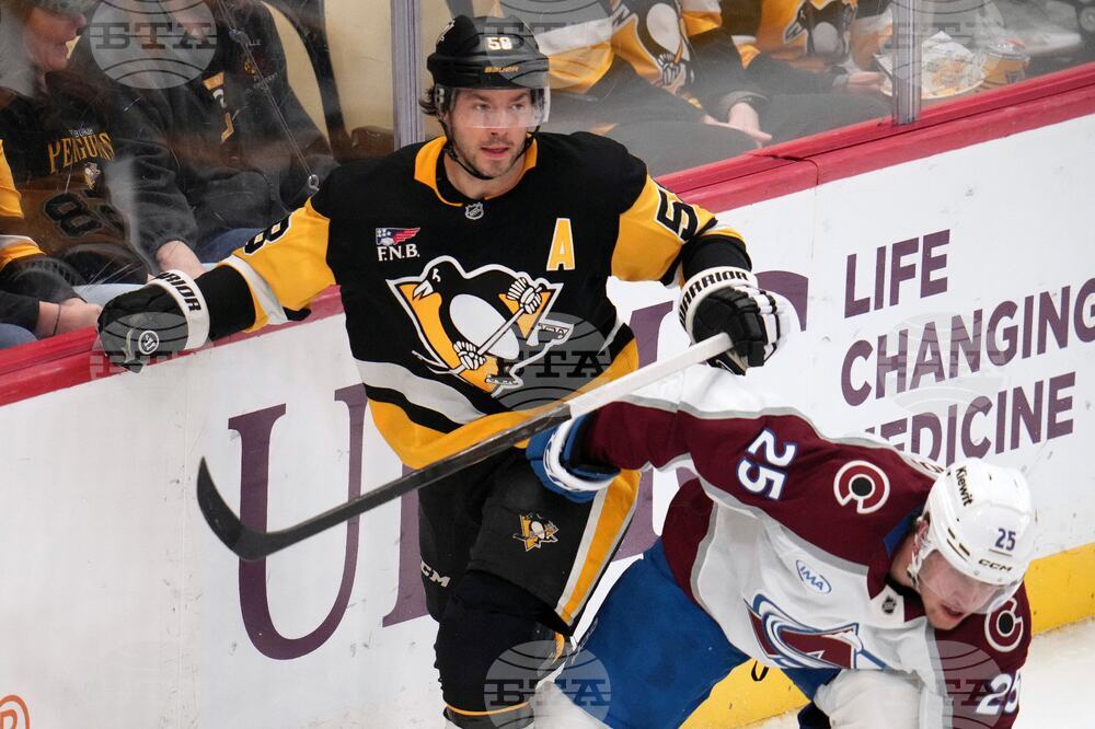 Avalanche Penguins Hockey
