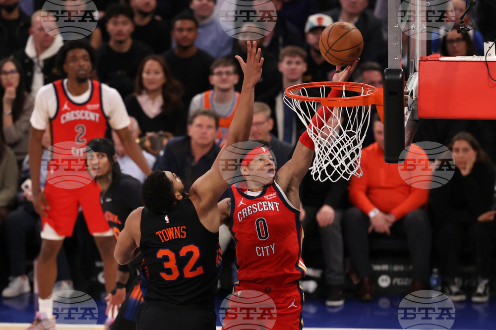 Pelicans Knicks Basketball