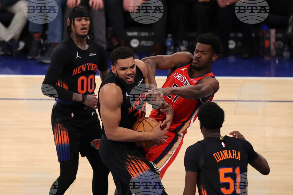 Pelicans Knicks Basketball