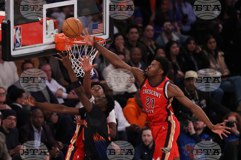 Pelicans Knicks Basketball