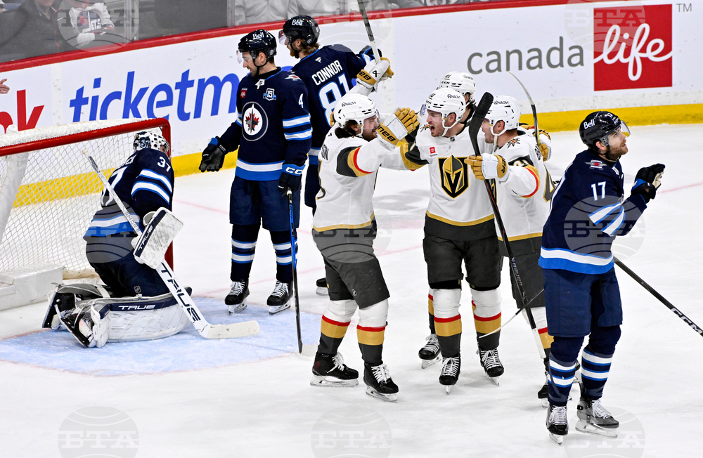 Golden Knights Jets Hockey