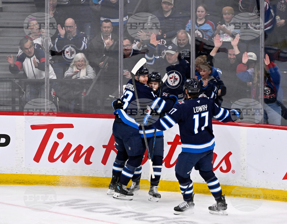 Golden Knights Jets Hockey