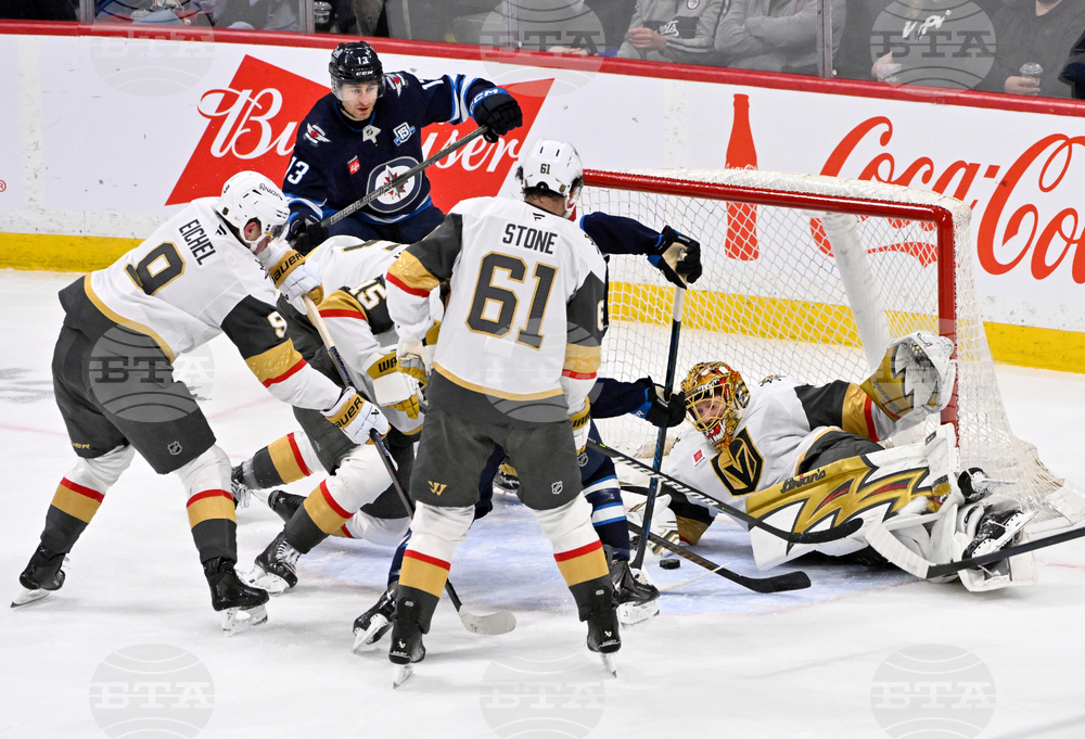 Golden Knights Jets Hockey