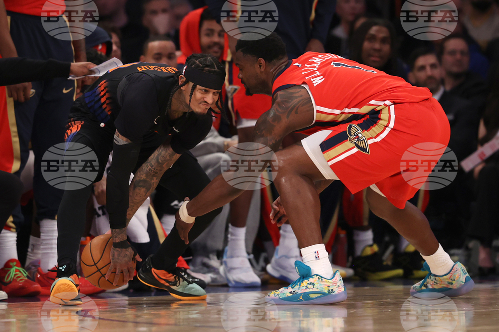 Pelicans Knicks Basketball