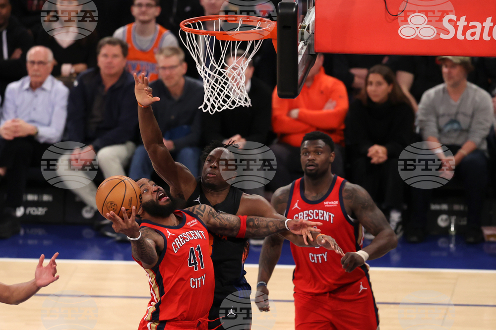 Pelicans Knicks Basketball