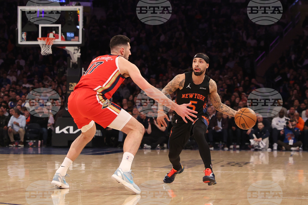 Pelicans Knicks Basketball