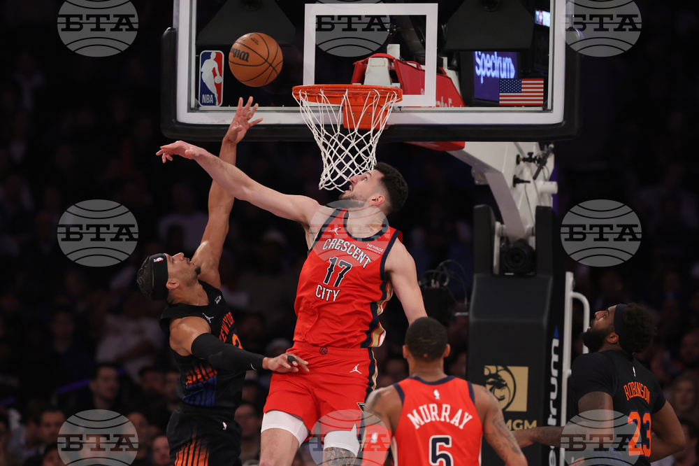 Pelicans Knicks Basketball