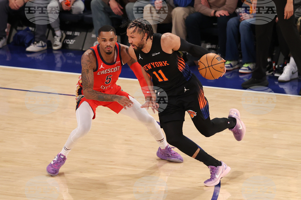 Pelicans Knicks Basketball