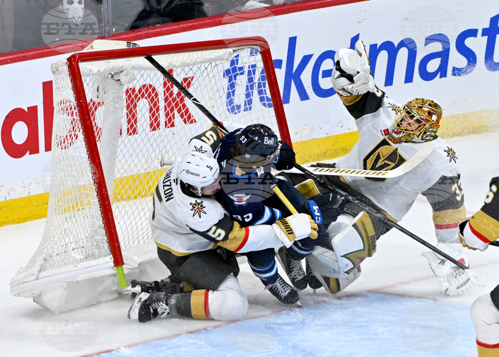 Golden Knights Jets Hockey